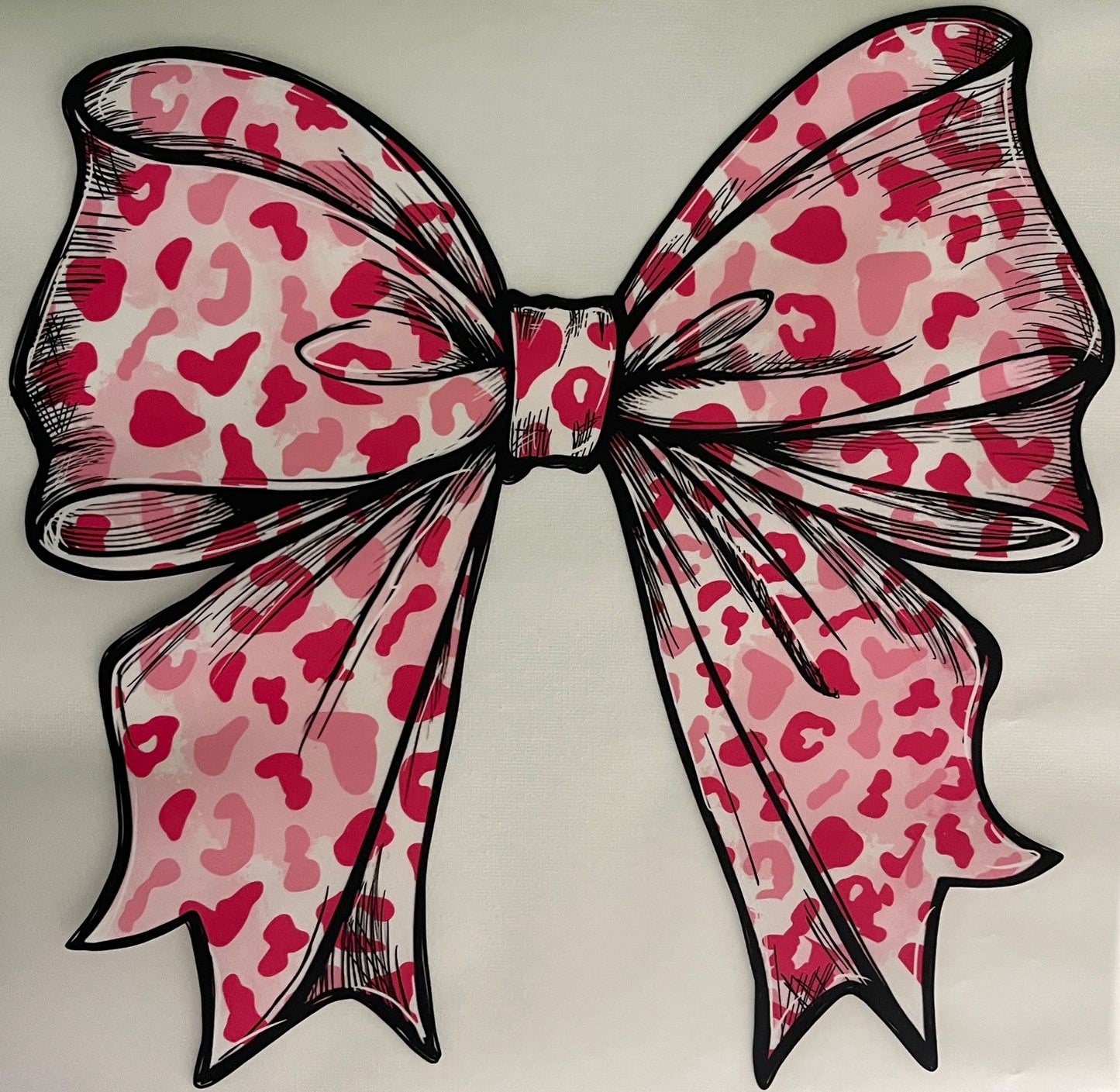 Bow (Red & Pink)