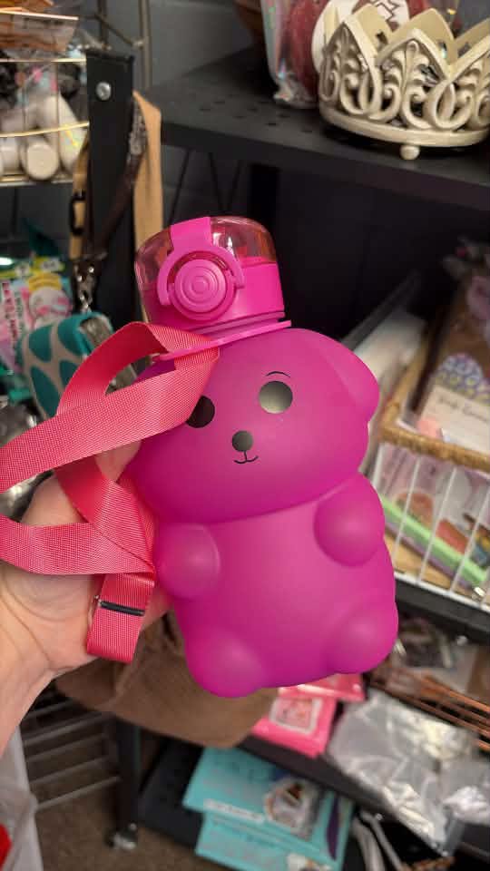 Bear Cup with strap