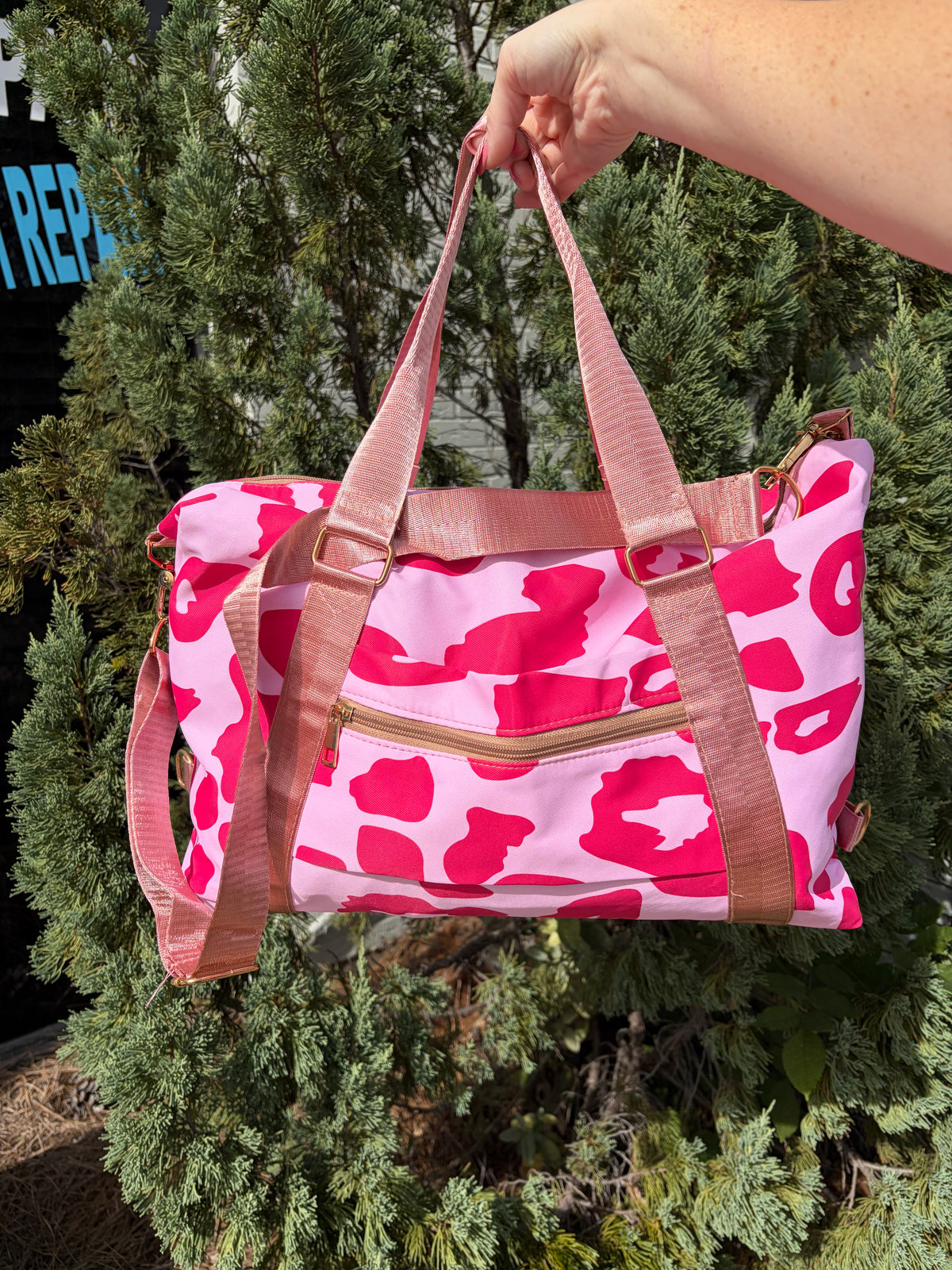 Queen of Spots Duffle Bag